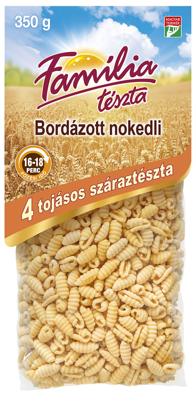 Bordázott nokedli 4 tojásos száraztészta 350 g